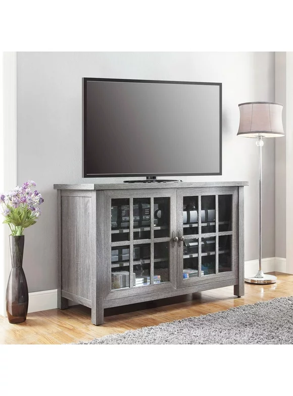 Better Homes & Gardens Oxford Square TV Stand for TVs up to 55", Gray