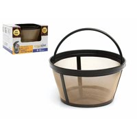 GoldTone Reusable 8-12 Cup Coffee Basket for All Mr. Coffee Machines and Makers - Replacement Permanent Mr Coffee Filter - BPA Free - 1 Pack