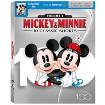 Mickey & Minnie - Disney100 Edition Daily Saves Exclusive (Blu-ray   DVD   Digital Code)