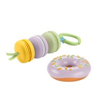 Fisher-Price Eat Dessert First Gift Set Crib Toys, 2 Pieces