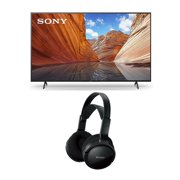 Sony KD65X80J 65-Inch LED 4K UHD Smart TV (2021 Model Year) with Headphones