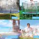 image 5 of Atomization Cooling Sprinkler Trampoline Children Water Park Game Sprinkler-water Park Sprinkler AccessoriesOutdoor Entertainme Black