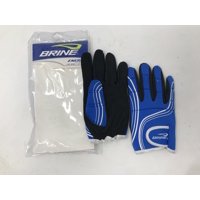 New Brine WGLE9 Energy Gloves Black/White Medium Lacrosse Gloves