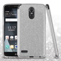 For LG Stylo 3/Plus Full Glitter Bling Hybrid Phone Protector Case Cover