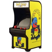 Pac-Man Classic Tiny Arcade Game - Palm Size w/ Authentic Sounds & Joystick