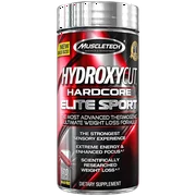 MuscleTech Hydroxycut Hardcore Elite Sport, Super Thermogenic, Weight Loss Supplement 70 Count
