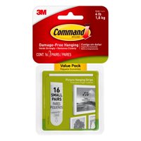 Command Small Picture Hanging Strips - Multiple Pack Sizes