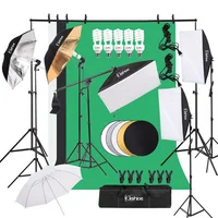 Ktaxon 30pcs Photo Studio Photography Lighting Kit Umbrella Softbox Backdrop Stand Set