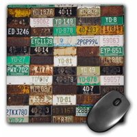 3dRose License plate siding, Crested Butte, Colorado, USA - US06 WBI0151 - Walter Bibikow, Mouse Pad, 8 by 8 inches