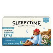 Celestial Seasonings, Sleepytime Extra Wellness Herbal Tea, Tea Bags, 20 Ct