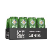 Sparkling Ice +Caffeine Naturally Flavored Sparkling Water, Triple Citrus 16 Fl Oz, (Pack of 12)