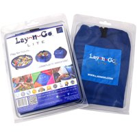 Lay-n-Go LITE (18") : Blue, Activity Play Mat, Toy Storage