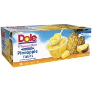 Product of Dole Tropical Gold Premium Pineapple Tidbits, 16 pk./4 oz.