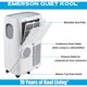 image 4 of Emerson Quiet Kool SMART Heat/Cool Portable Air Conditioner with Remote, Wi-Fi, and Voice Control for Rooms up to 550-Sq. ft.