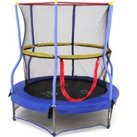 Skywalker Trampolines 55-Inch Bounce-N-Learn Trampoline, with Enclosure and Sound