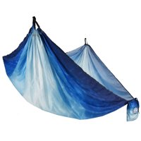 Equip Polyester Portable Photo Real 1 Person Camping Travel Hammock, Blue ,108"L X 56"W