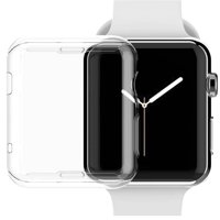 For Apple Watch Series 6 (40mm) / Series 5 (40mm) / Series 4 (40mm) / SE (40mm, 2020 version) Case, Clear TPU Protective Cover Armor, Shock Adsorption, Drop Protection