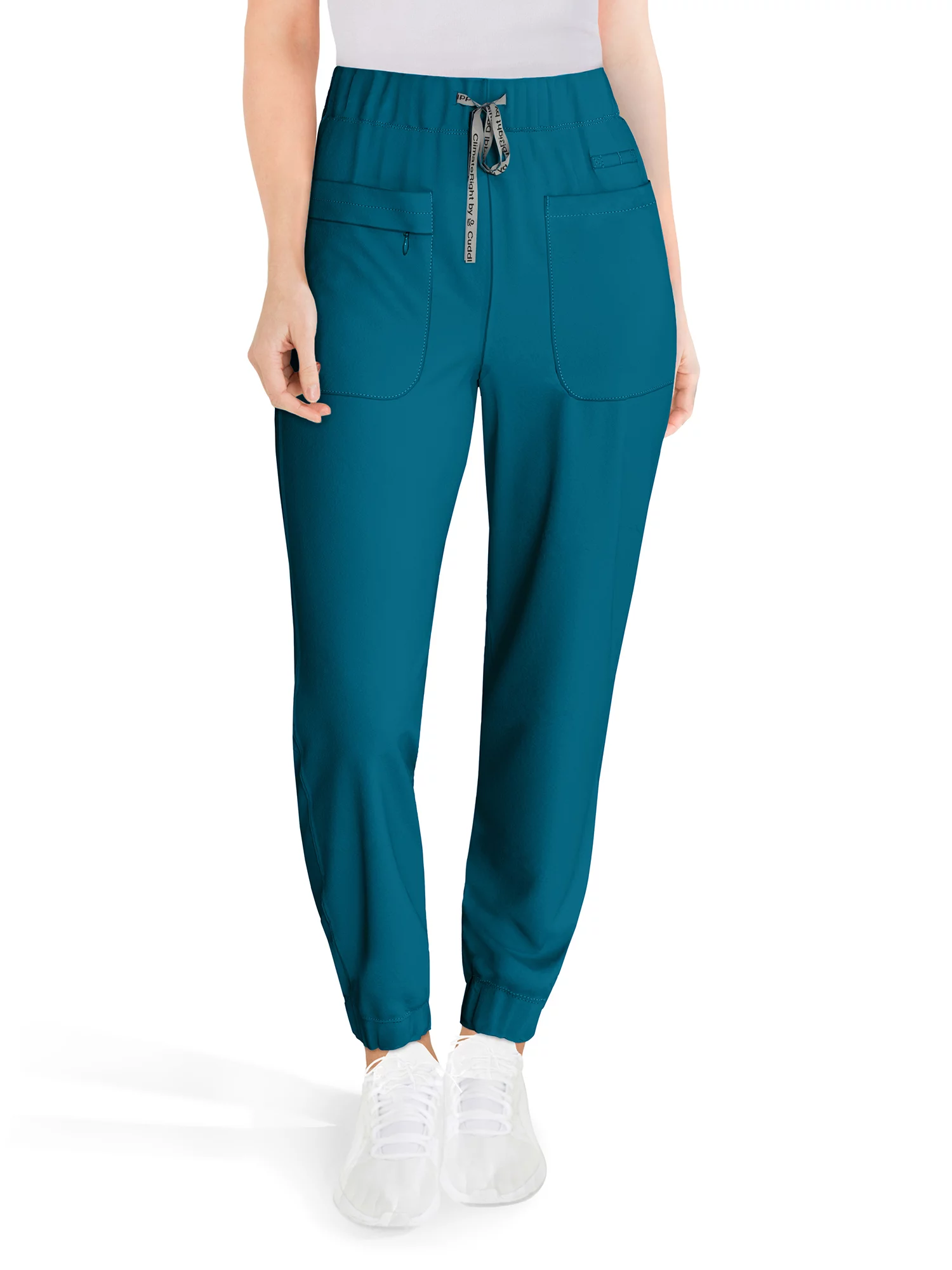 ClimateRight by Cuddl Duds Stretch Woven Scrub Jogger (Women's and
