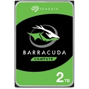 Seagate BarraCuda 2TB Internal Hard Drive HDD  3.5 Inch SATA 6Gb/s 7200 RPM 256MB Cache 3.5-Inch  Frustration Free Packaging (ST2000DM008)