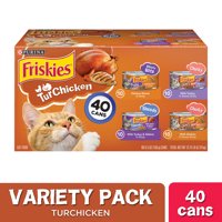 Friskies Extra Gravy Variety Pack Wet Cat Food, 5.5 oz. Cans