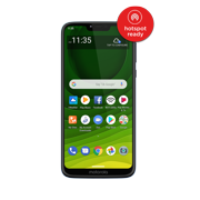 Straight Talk Motorola Moto g7 Optimo Maxx, 32 GB, Blue - Prepaid Smartphone