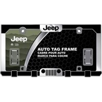 Jeep Front Grille Chrome License Plate Frame