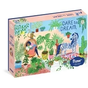 Flow: Dare to Dream 1,000-Piece Puzzle : (Flow) for Adults Families Picture Quote Mindfulness Game Gift Jigsaw 26 3/8 x 18 7/8 (Jigsaw)
