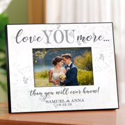 Personalized Love You More Frame