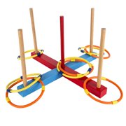 Outdoor Games For Family - Ring Toss Yard Games for Kids and Adults. Easy Backyard Games to Assemble, With Compact Carry Bag for Easy Storage. Fun for Kids Party Games or Lawn Games for Kids
