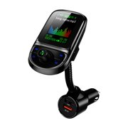 OWSOO Car Multifunctional MP3 Player with Dual USB Charging Port 1.8 Inch TFT Color Display Wireless BT
