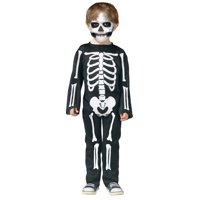 Scary Skeleton Toddler Costume Small 24 Months -2T