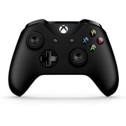 Genuine Microsoft Xbox One S Black Wireless bluet ooth Controller 6CL-00001 - Refurbished