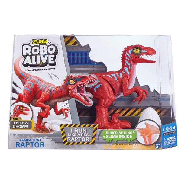 Robo Alive Rampaging Raptor Dinosaur Toy by ZURU
