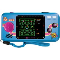 Ms. Pac-Man Pocket Player - Collectible Handheld Game Console with 3 Games