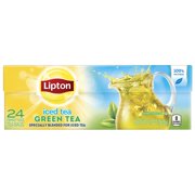 Lipton Family-Sized Iced Tea Bags Green Tea 24 ct
