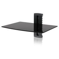 Ematic Adjustable  Wall Shelf for DVD Player, Cable Box, with HDMI Cable