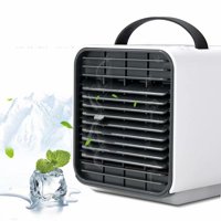 Mini Portable Air Conditioner Cooling For Bedroom Cooler Fan Cooling Fan for Room,white