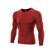 VICOODA Men's Running Training Sports Fitness Tops Compression Base Layers Top T-Shirts Quick Dry Wicking Gym Athletic Workout Tight Tee Shirts S-3XL