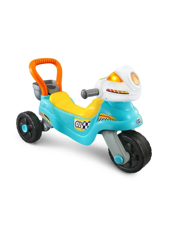VTech 3-in-1 Step Up and Roll Motorbike 3-Wheeler, 2-Wheeler and Walker, Daily Saves Exclusive
