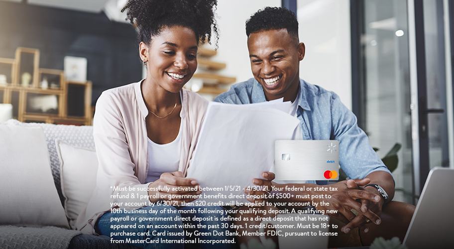 Daily Saves MoneyCard. Fast. Safe. Easy. Get a $20 tax bonus. Direct deposit your tax refund & make a $500+ direct deposit by 6/30/2021.*