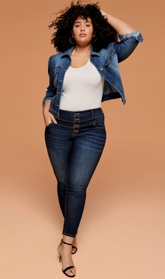This season's must-haves: Plus sizes from twenty dollars.