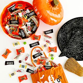 Spooky celebration. Wickedly tasty treats for a festive night at home. 