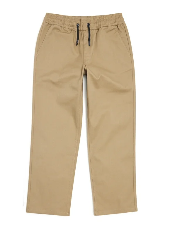 Chaps Boys Stretch Twill Pull-On Pants, Sizes 4-18