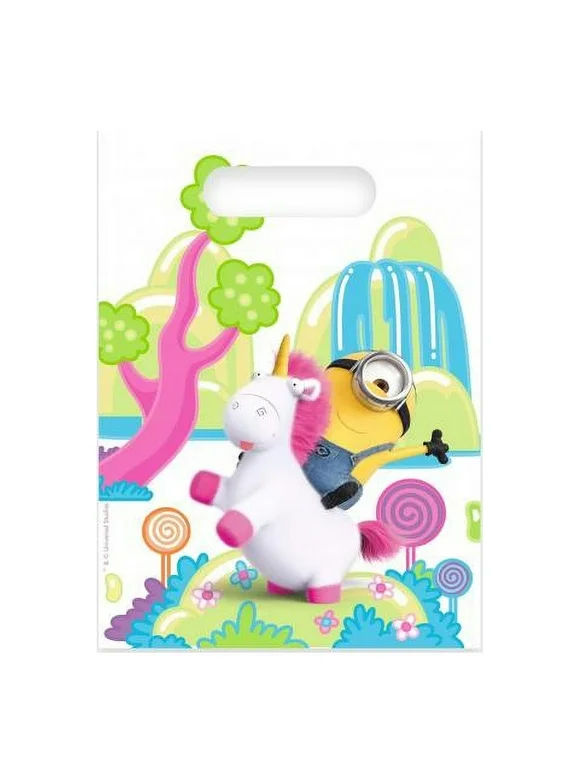 Despicable Me Fluffy Party Bags (Pack of 6)