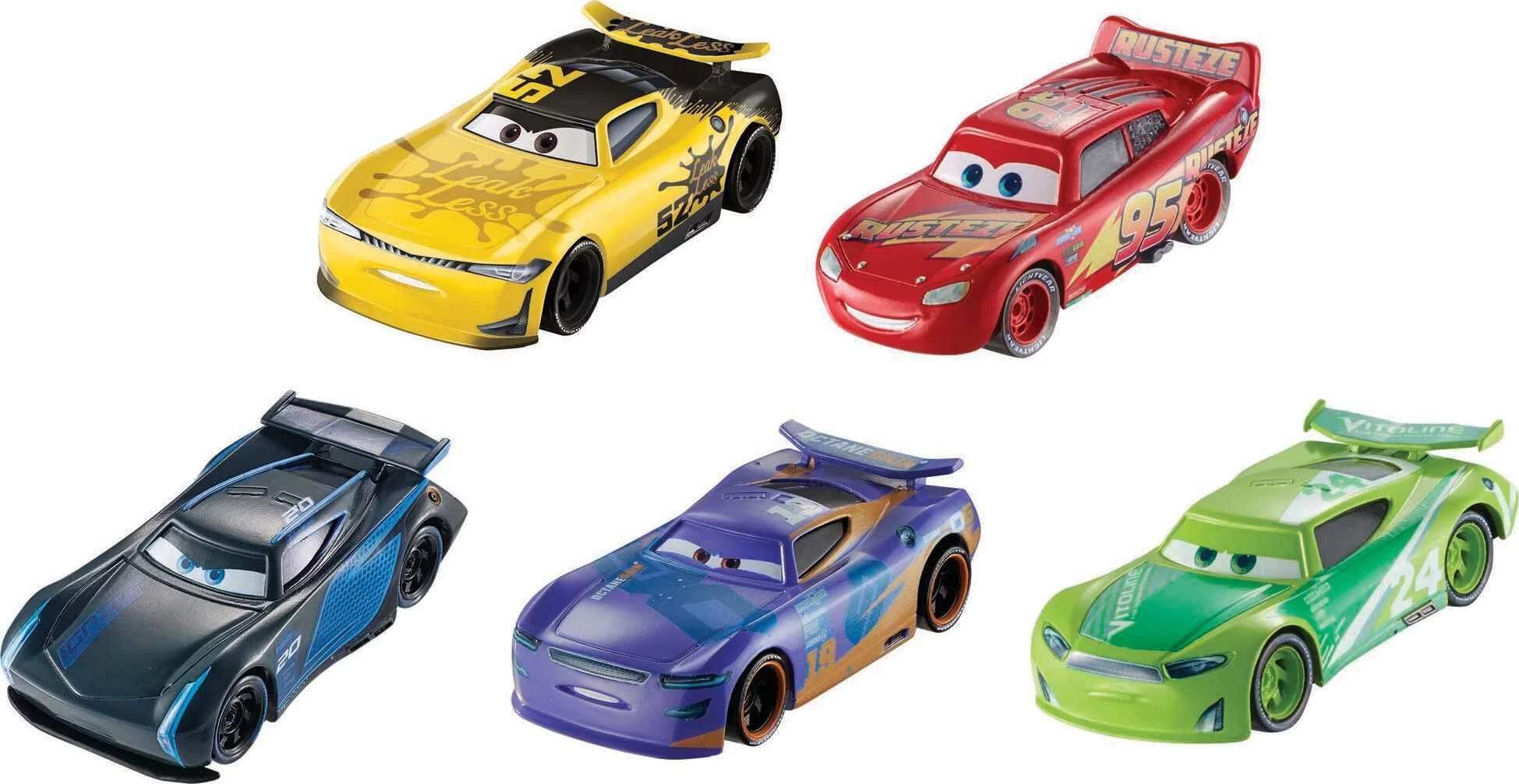 Disney and Pixar Cars 3 Vehicle 5-Packs (Character May Vary)