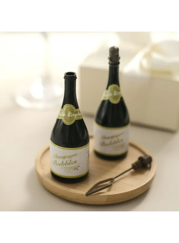 Efavormart 24 Pcs Mini Champagne Bottle Wedding Bubbles For Party or any Occasions