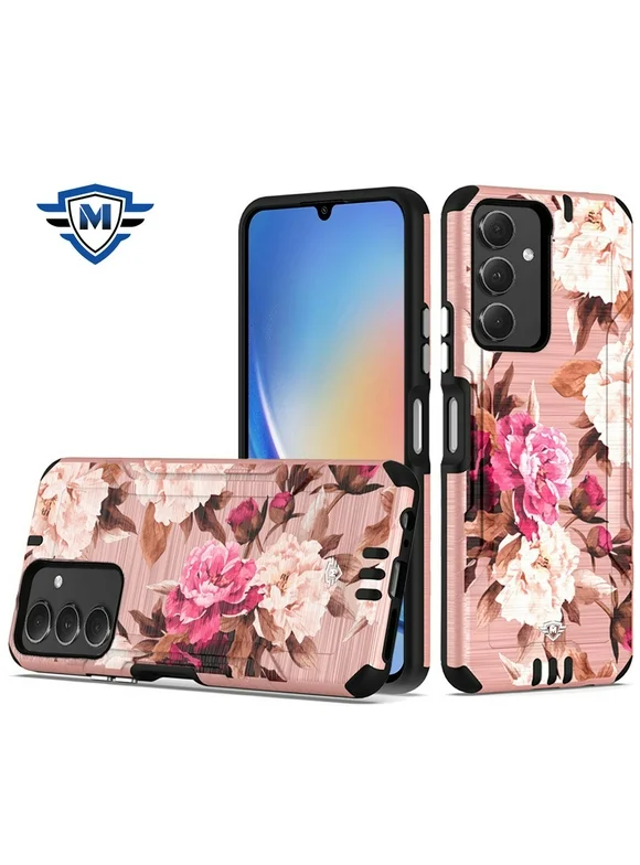 GW USA for Samsung Galaxy A15 5G Phone Case Floral Phone Cover Case for Galaxy A15 5G - Pink Flower