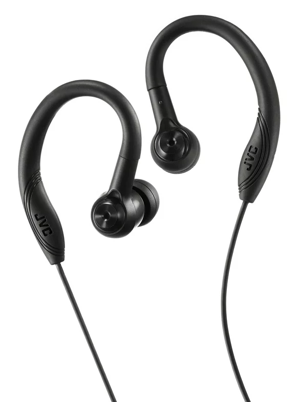 JVC In-Ear Headphones, Black, HAEC10B