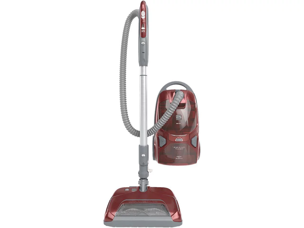 Kenmore BC4027 Bagged Canister Vacuum, Red