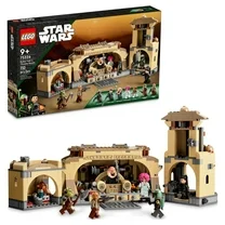 LEGO Star Wars Boba Fett’s Throne Room Building Kit 75326, with Jabba The Hutt Palace and 7 Minifigures, Star Wars Building Set, Great Gift For Star Wars Fans, Boys, Girls, Kids Age 7+ Years Old